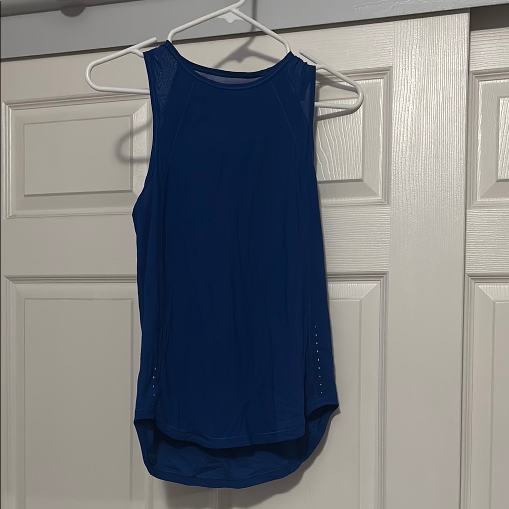 Blue Lululemon Tank Top